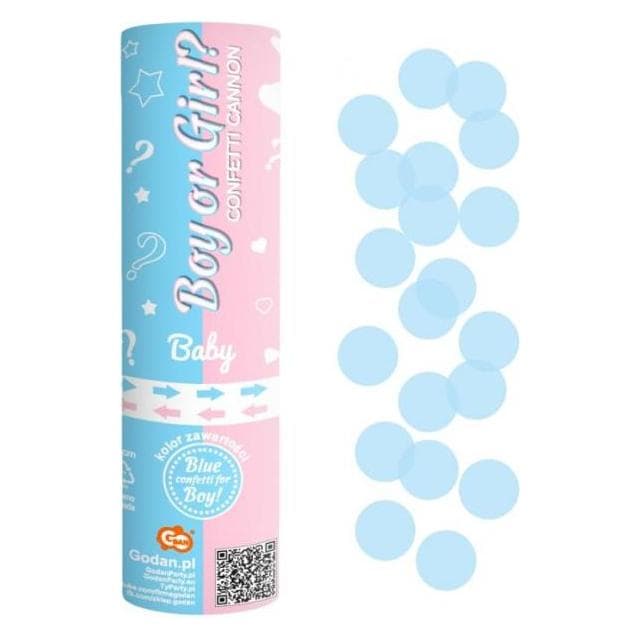 GoDan Coriandoli pneumatici bambino o bambina 15 cm (1 pz.)