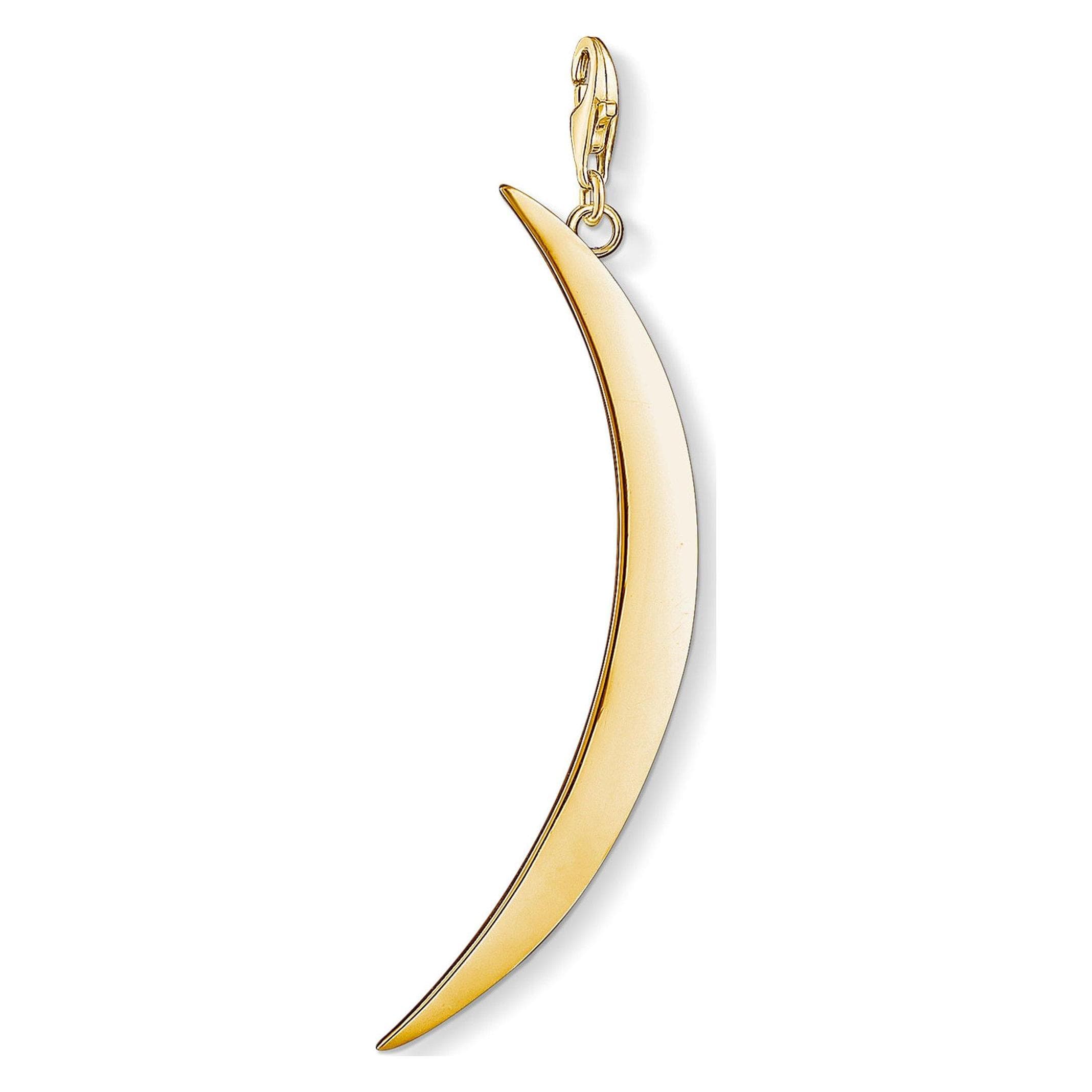 Thomas Sabo, Ciondolo collana, Ciondolo Charm Moon, (Argento)
