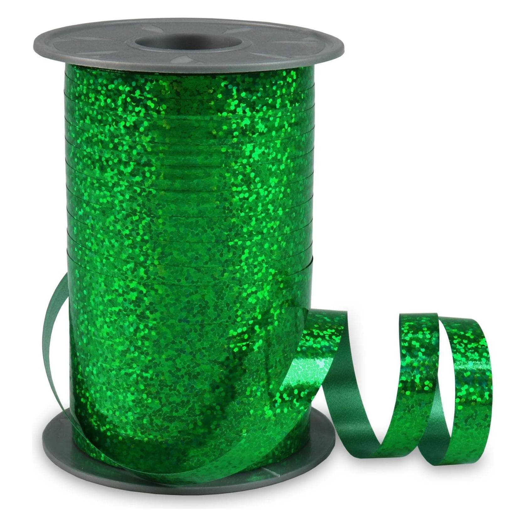 Pattberg, Confezione regalo, Nastro regalo Holly 1 cm x 200 m, Verde (1x)