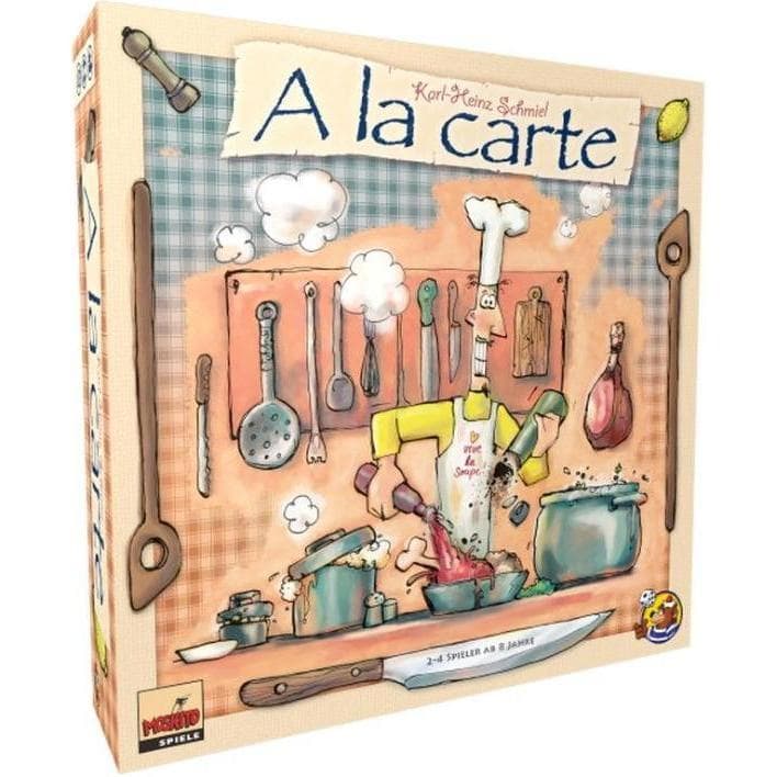 Heidelberger HG101 - A la carte, gioco di figure/carte, 2-4 giocatori, da 8 anni (edizione DE) (Tedesco, 2 - 4 Giocatori)
