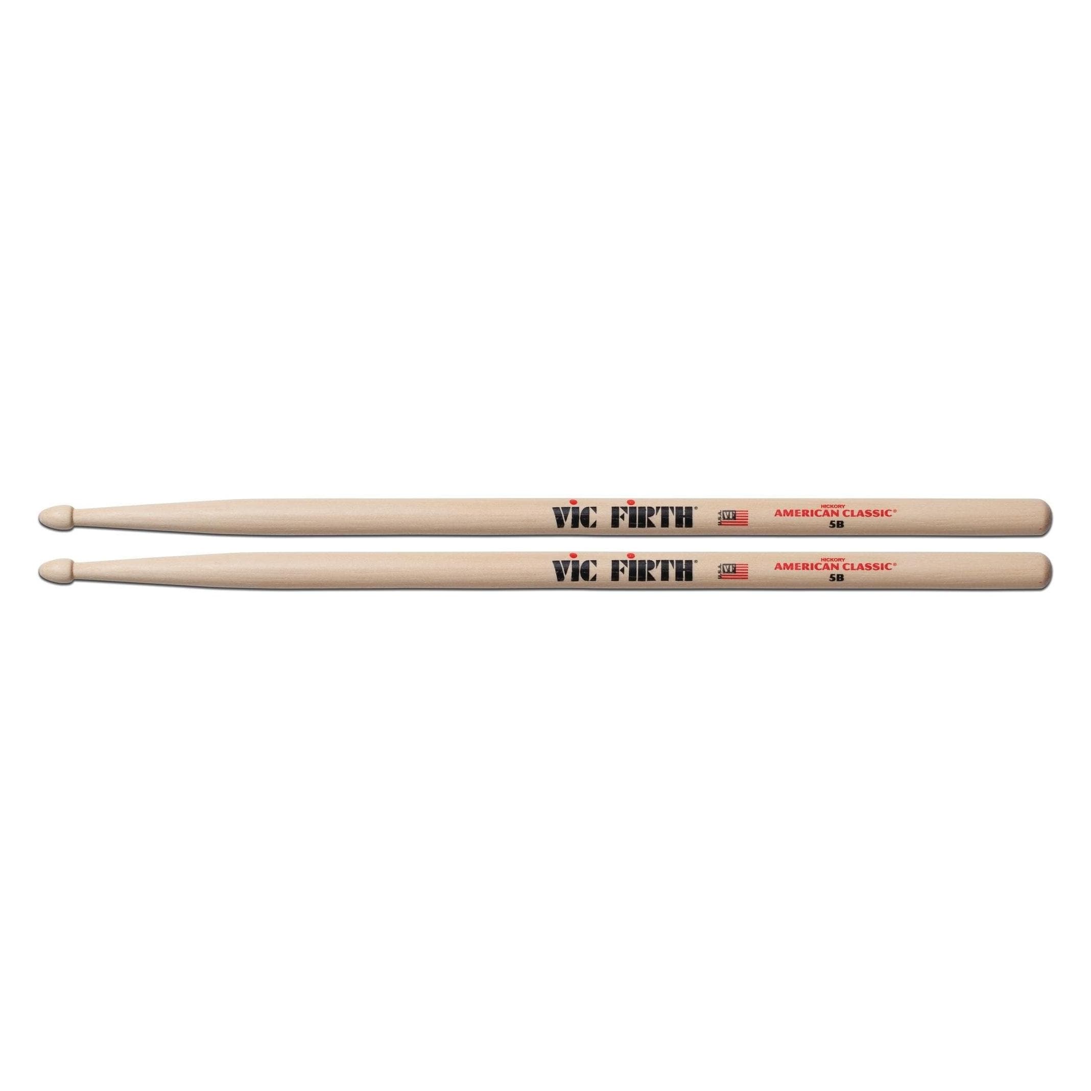 Vic Firth American Classic 5B (Batteria), Bacchette + mazze, Marrone