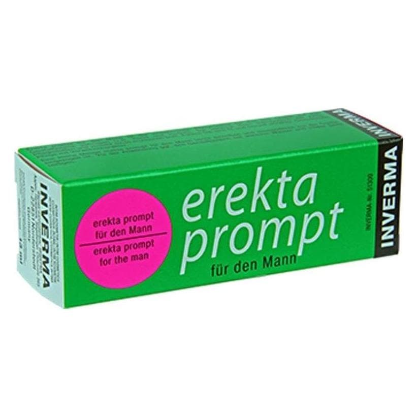 Inverma, Igiene intima, Erekta-Prompt per l'uomo NUOVO 13ml (Crema intima, 13 ml)