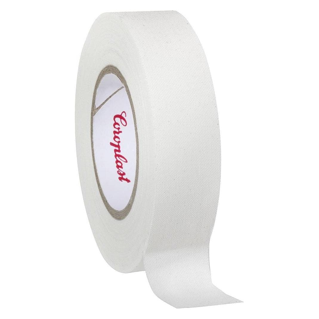 Coroplast, Nastro adesivo, Nastro in tessuto bianco (L x W) (19 mm)