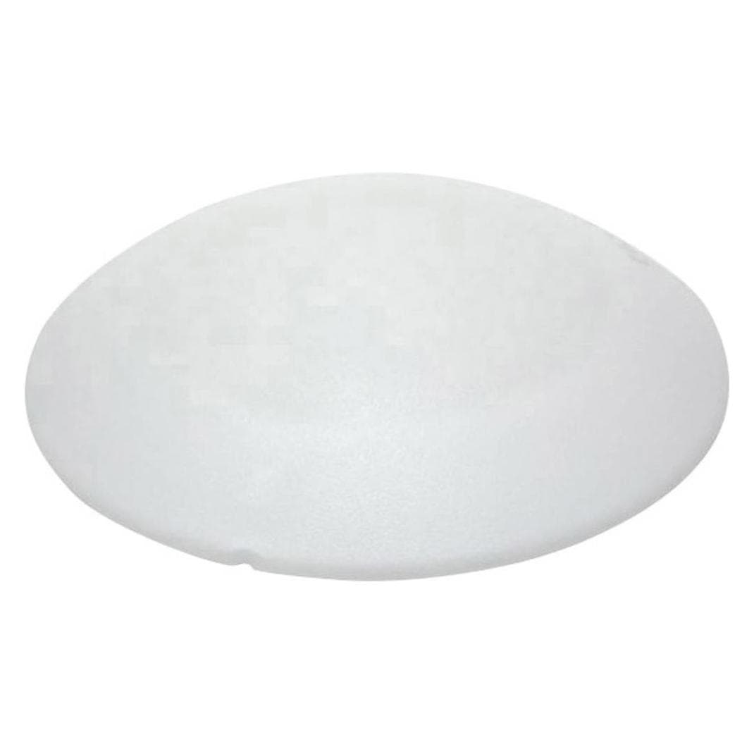 SWG, Allestimento mobili, Tampone da parete autoadesivo bianco (2 pz.)