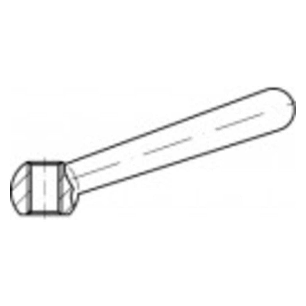 Toolcraft, Allestimento mobili, Manici conici in acciaio DIN 99 10 pz (10 pz.)