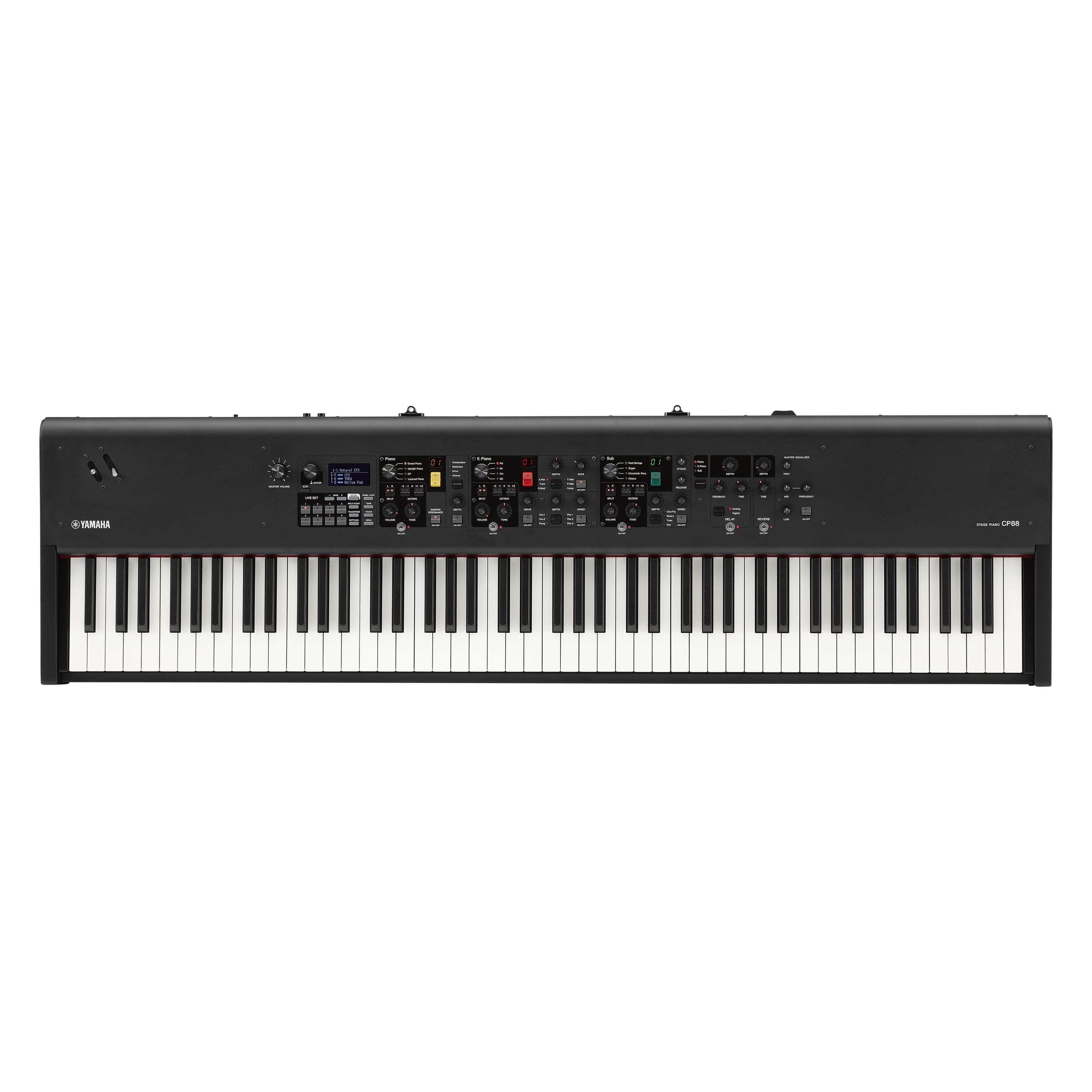 Yamaha CP88 (88 Chiavi), Tastiera elettronica, Nero