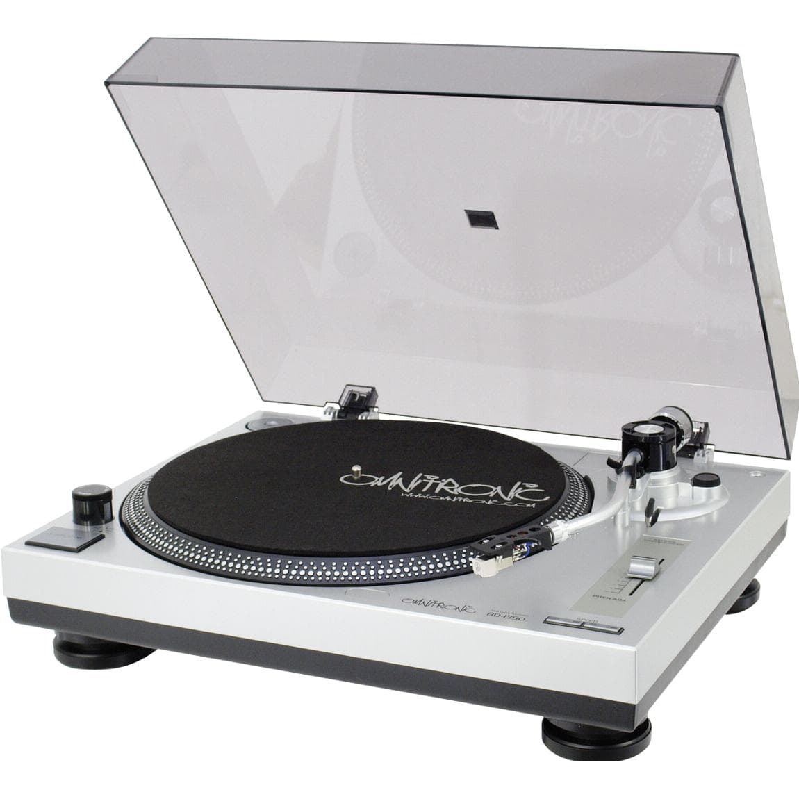 Omnitronic BD-1350 (Manuale), Giradischi, Argento