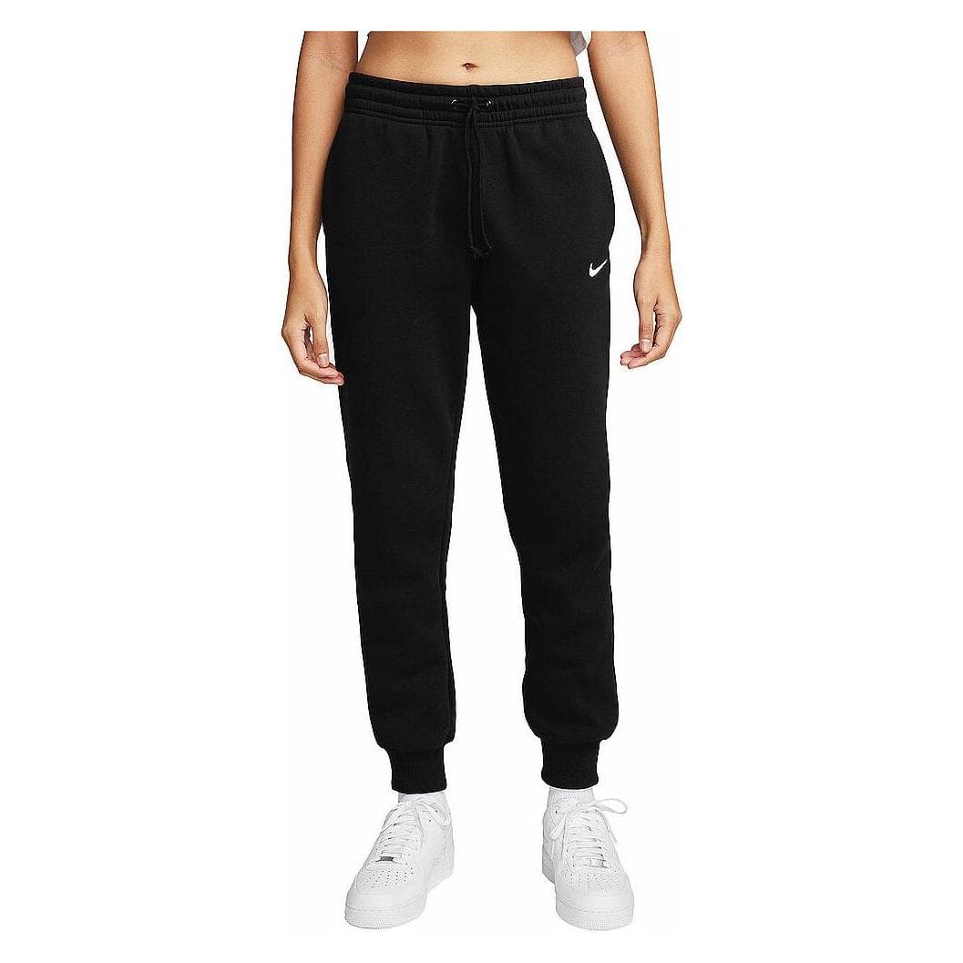 Nike, Donne, Pantaloni sportivi, Pantaloni donna Phoenix Fleece a vita media (M), Nero