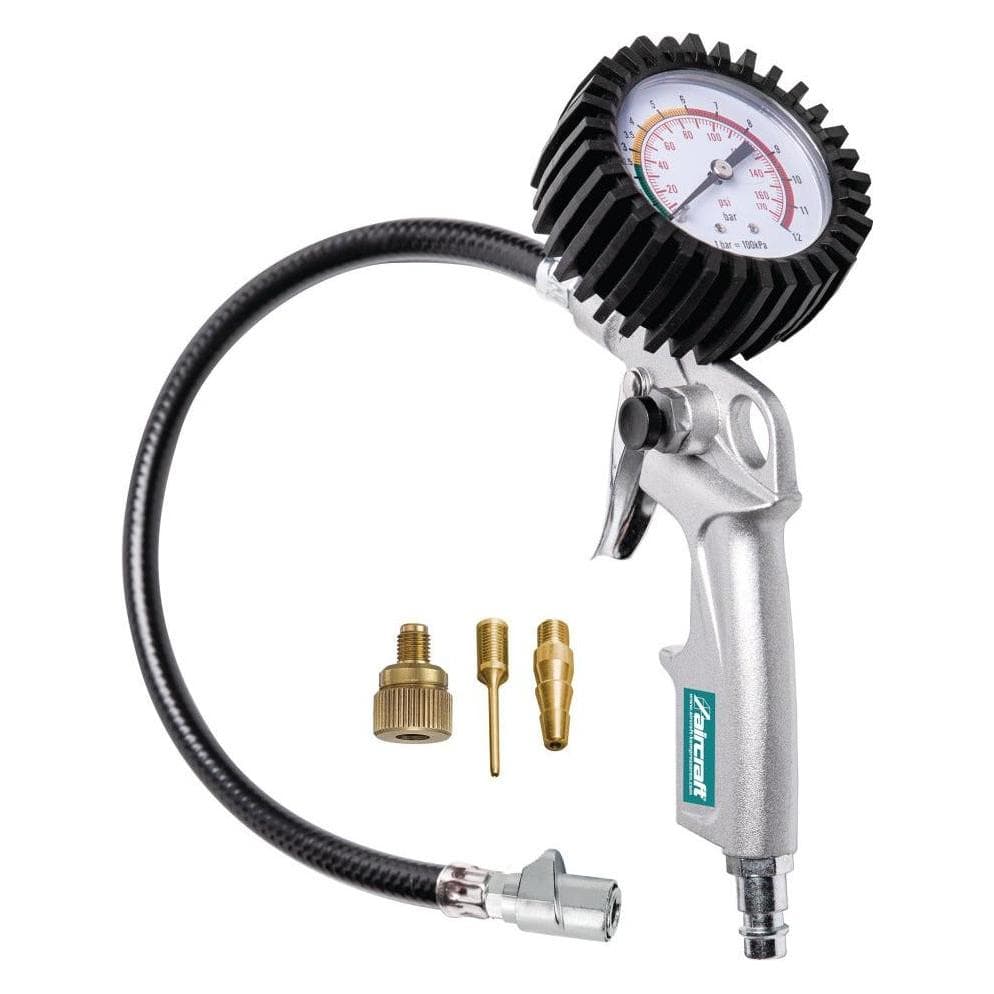 Aircraft, Attacchi per aria compressa, Misuratore di gonfiaggio pneumatici RMG Quick-Lock