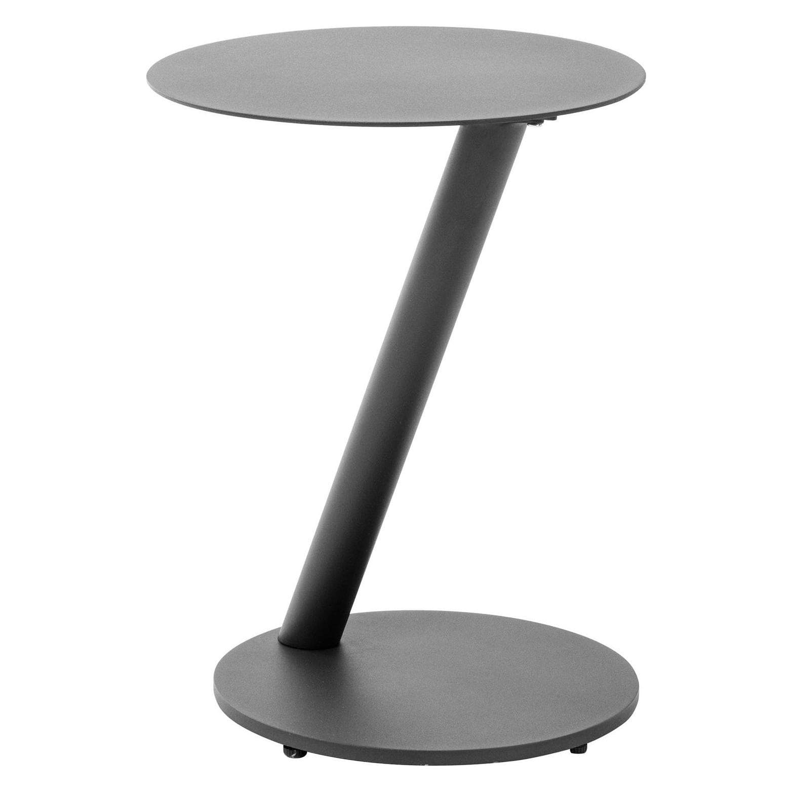 Best, Tavolino da giardino + Carrello portavivande, Paros Beistelltisch Aluminium anthrazit 45,0 x 45,0 x 45,5 cm