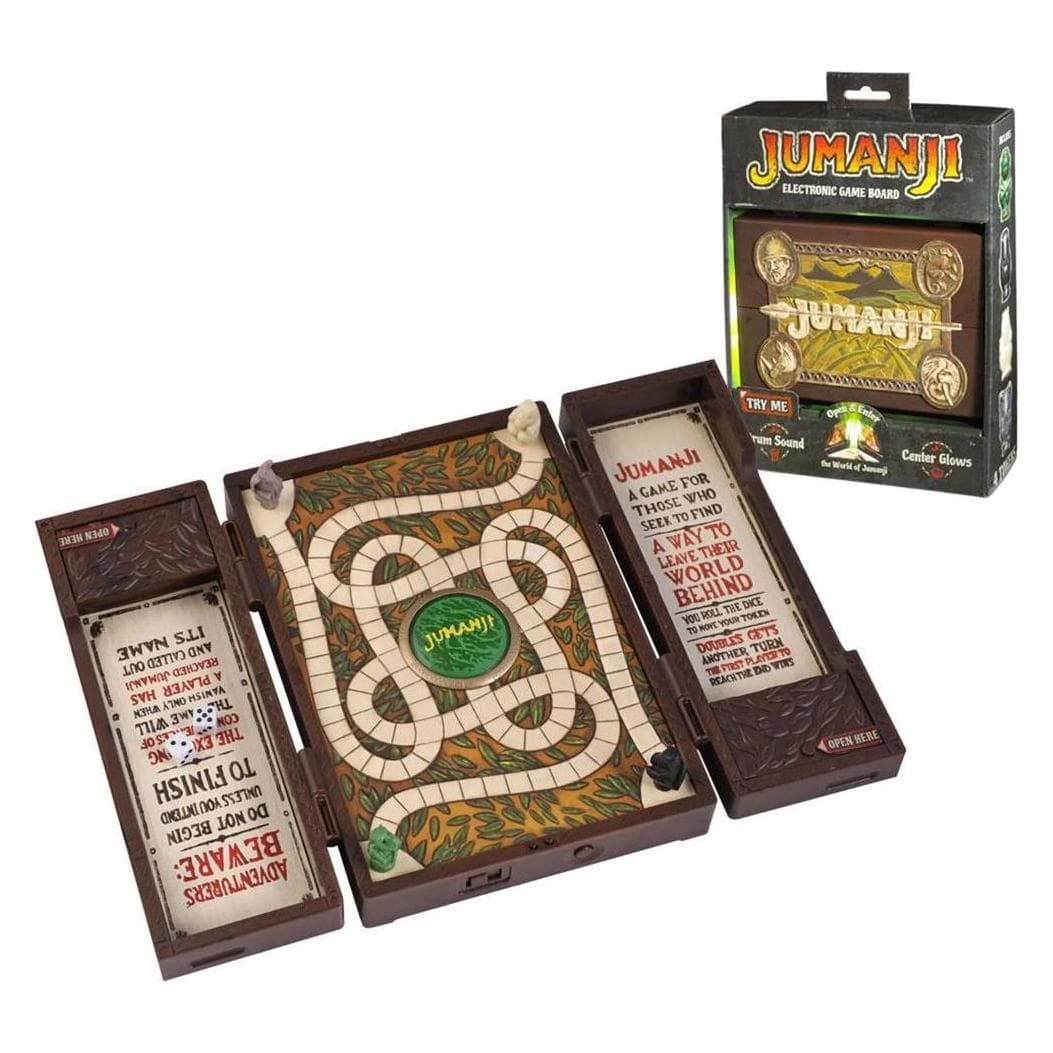 Noble Collection Jumanji: Gioco da Tavolo (Francese, Inglese, Italiano, Tedesco, 2 - 4 Giocatori)