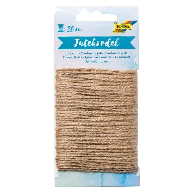 Folia, Confezione regalo, Corda di iuta (1x)