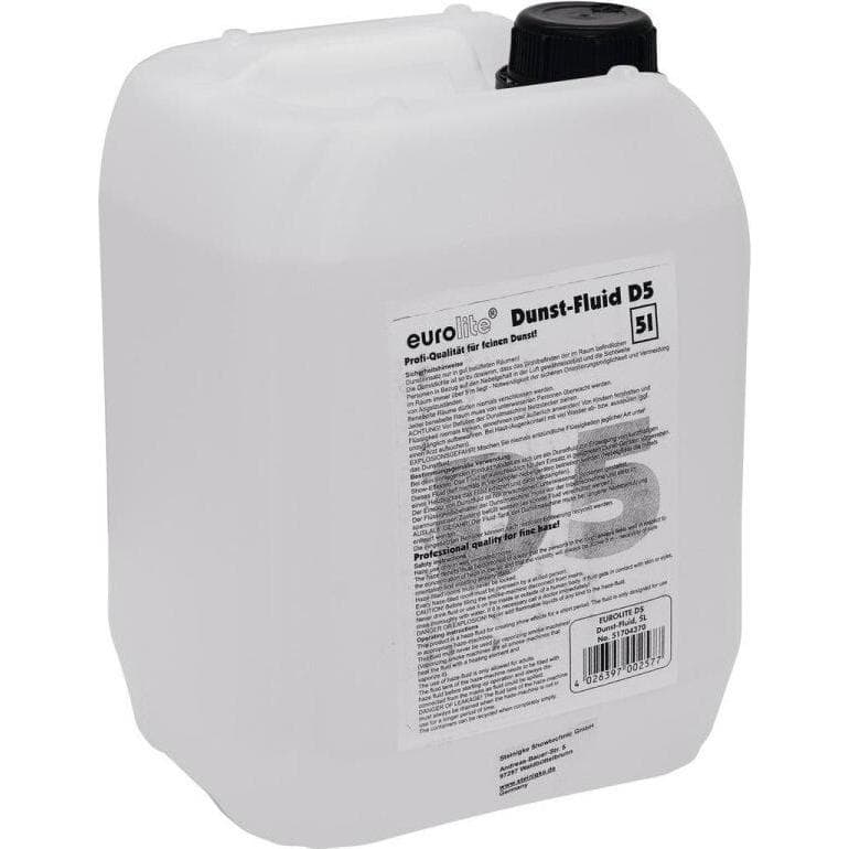 Eurolite Fluido per vapori D-5 5 l (Liquido nebulizzato), Accessori per illuminotecnica
