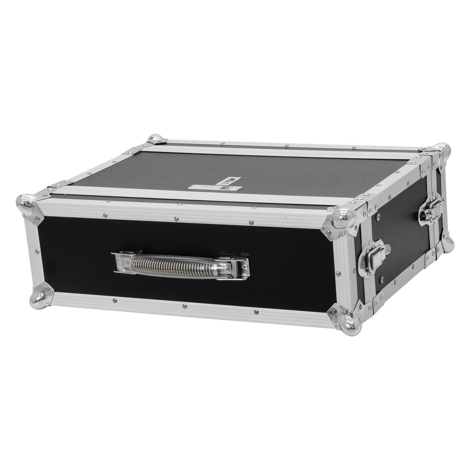 Roadinger Porta effetti CO DD 3HE profondo (Caso da 19 pollici), Bauletti + Case audio, Nero