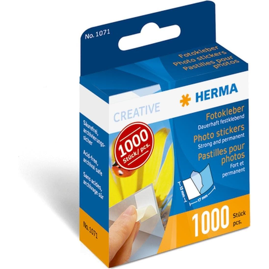 HERMA, Colla per foto + per poster, Adesivi fotografici
