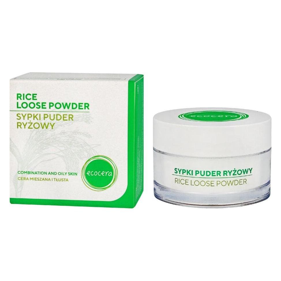 Ecocera, Cipria, Polvere di riso - Fissatore in polvere 15 G