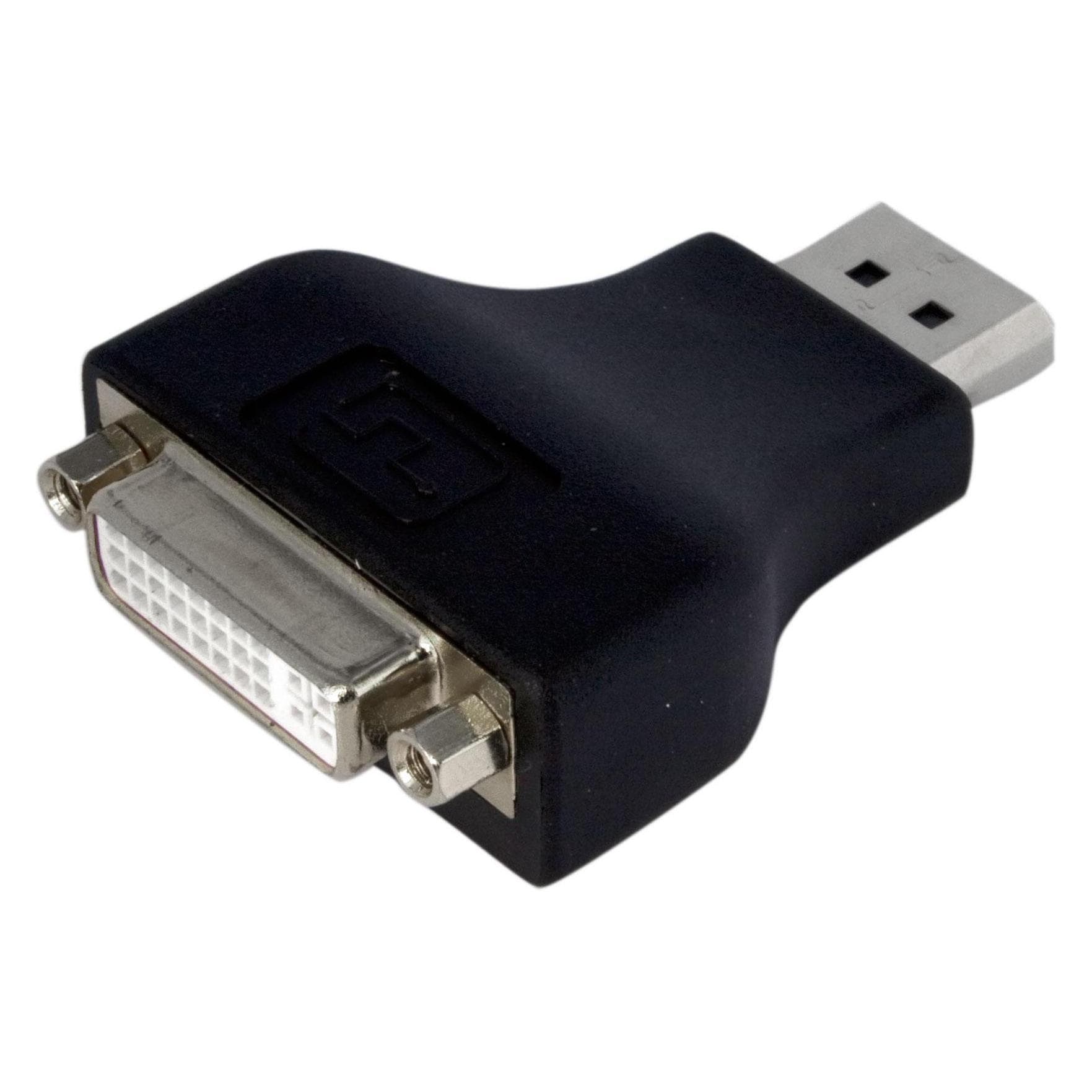 StarTech Convertitore da display a DVI (DVI, 6.30 cm), Adattatore dati + video, Nero