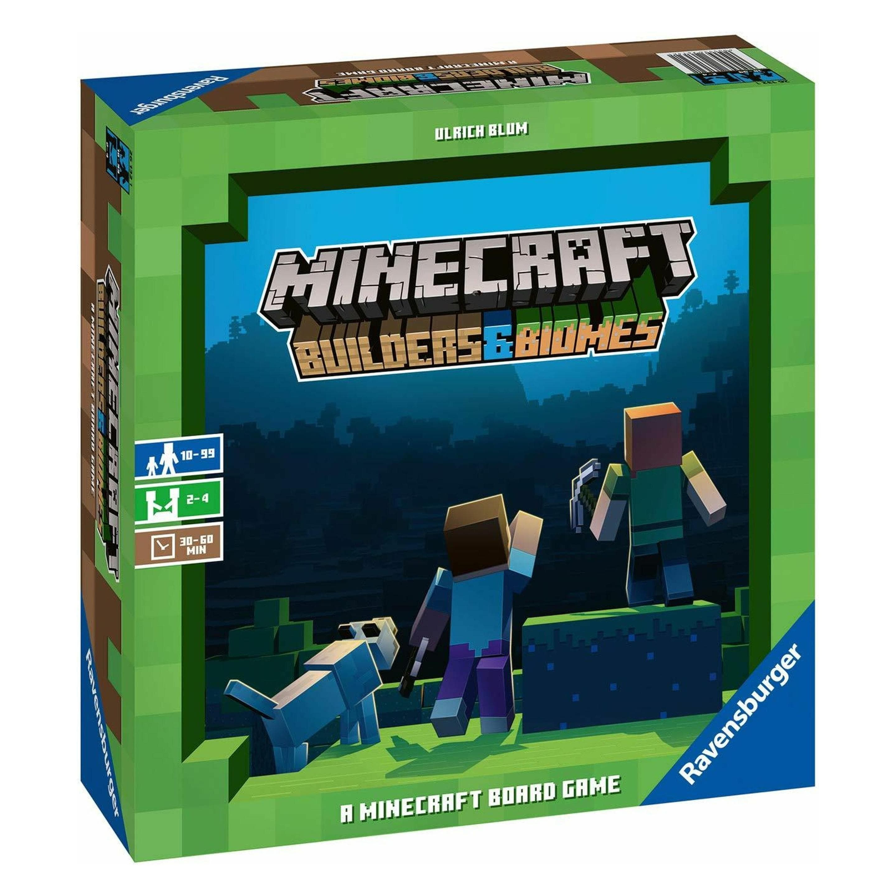 Ravensburger Minecraft Builders & Biomes (Francese, Inglese, Italiano, Tedesco, 2 - 4 Giocatori)