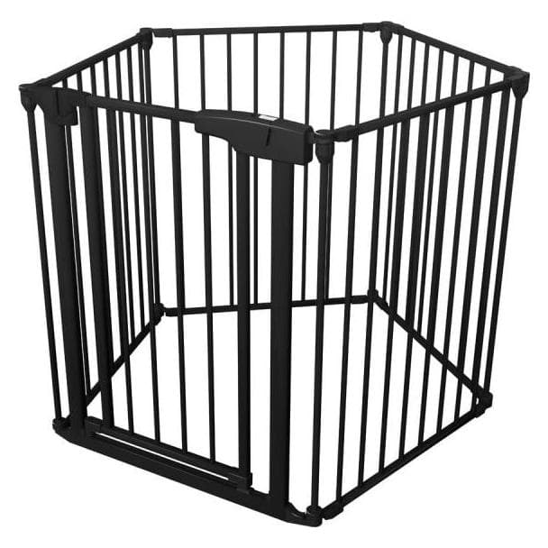 Tulano, Cancello + Grate, Leitplanke 2in1 Guardian 6.0 Schwarz 340 cm