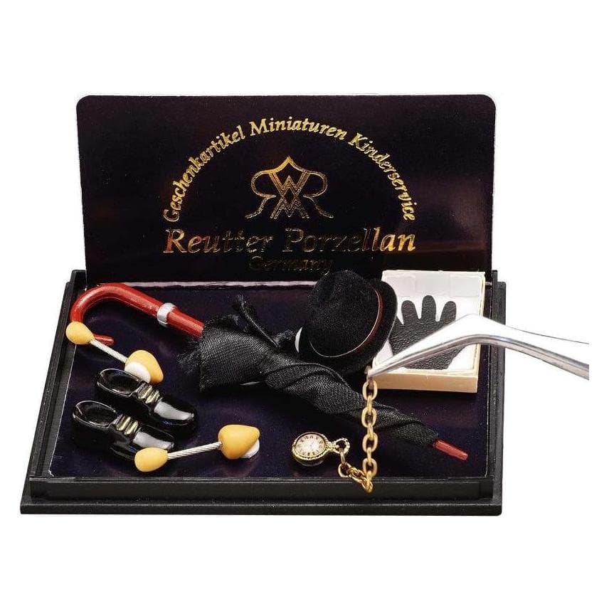 Reutter, Miniature, 001.444/6 - Accessori da uomo, in miniatura