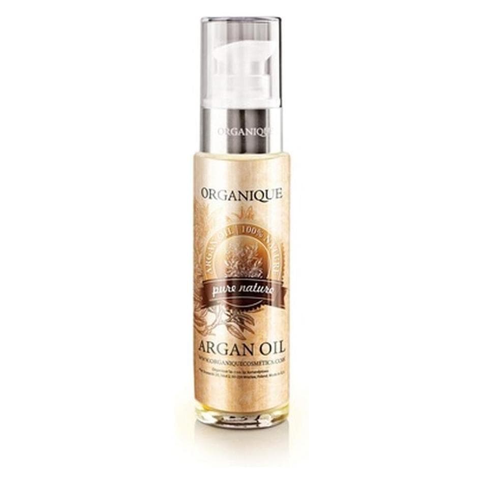 Organique, Lozione corpo, Olio di Argan puro al 100% (Olio corpo, 50 ml)