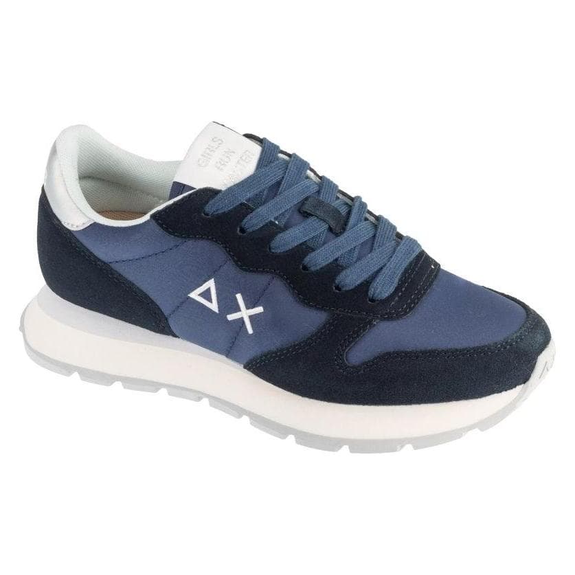Sun 68, Donne, Sneaker, Ally Gold Silver Damen-Sneaker, Blu, Oro, Argento, (40)