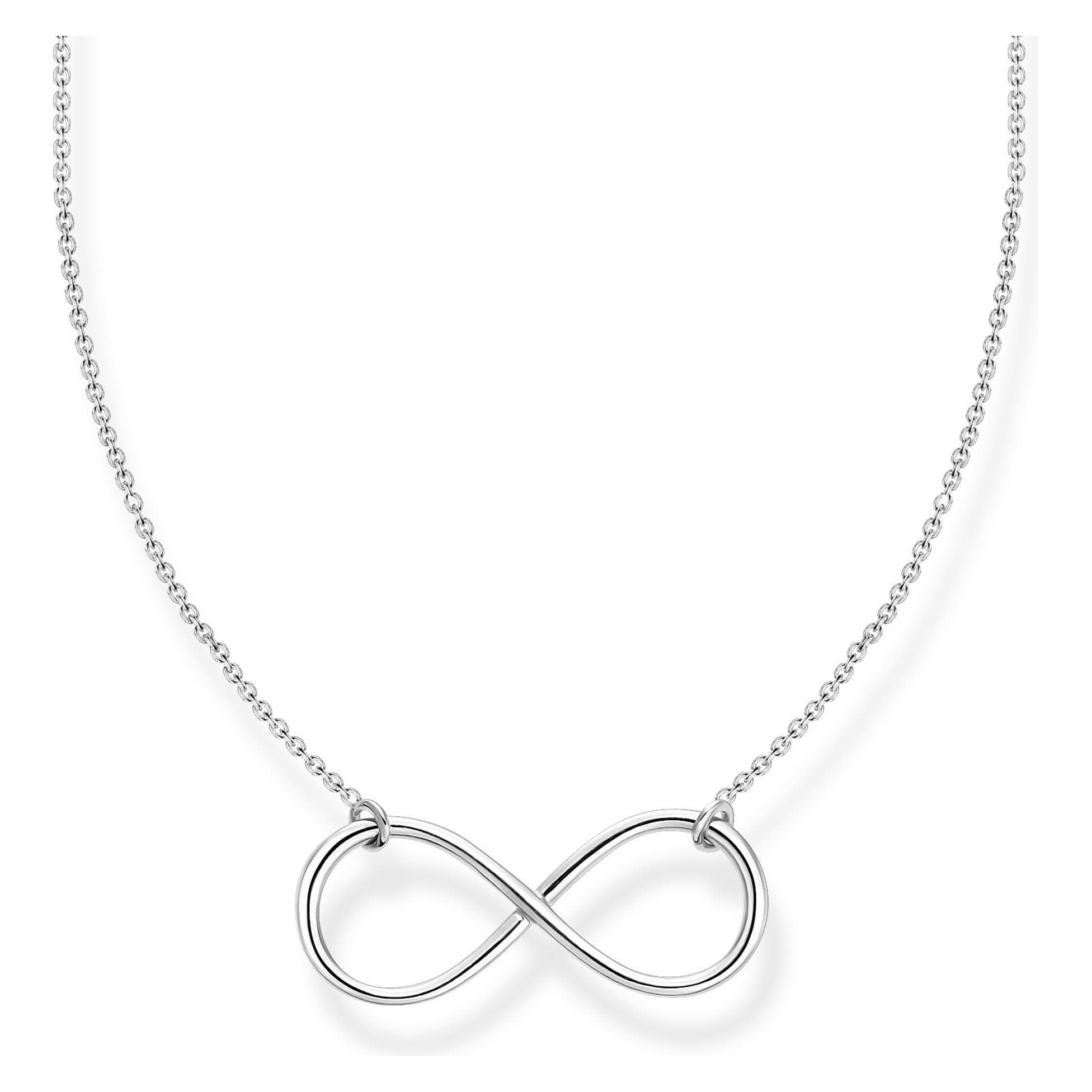 Thomas Sabo, Collana, Collana infinita di simboli potenti, (Argento 925, Argento 925)