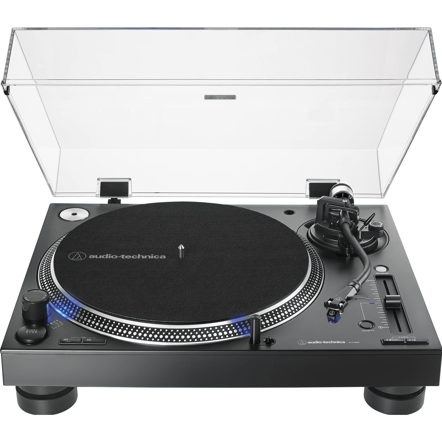 Audio-Technica AT-LP140XP (Manuale), Giradischi, Nero