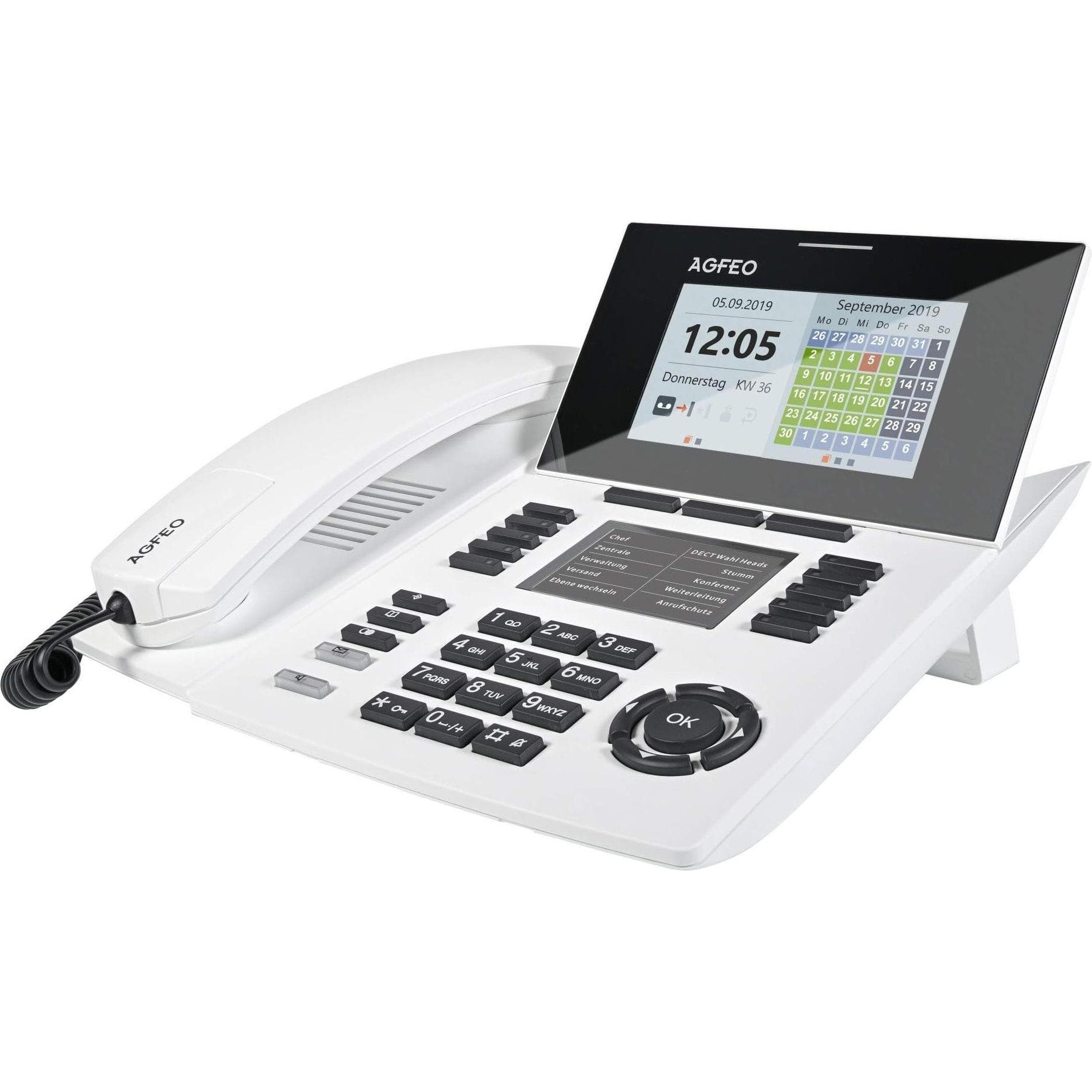 Agfeo ST 56, Telefono, Bianco