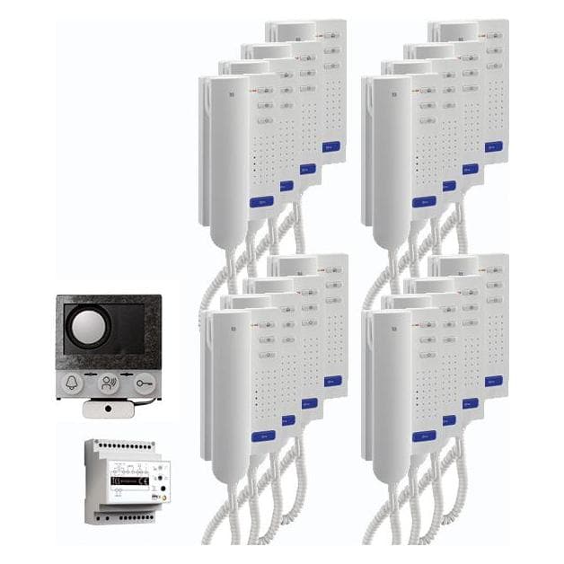 TCS, Campanello + Citofono, PAIH160/004 (Cablato)