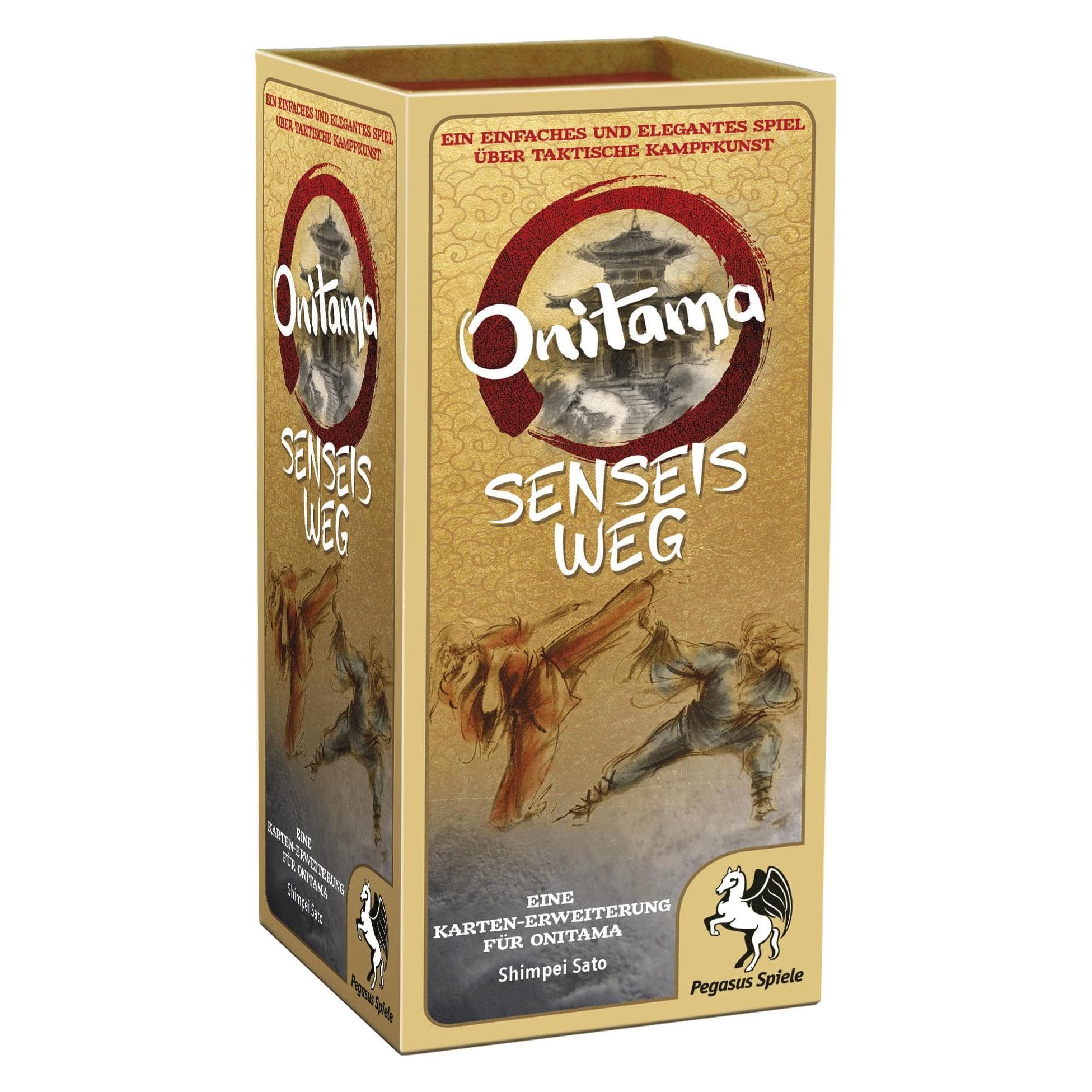 Pegasus Onitama espansione, d Sensei modo, da 8 anni, 2 giocatori, 15-30 min. (Tedesco, 2 Giocatori)