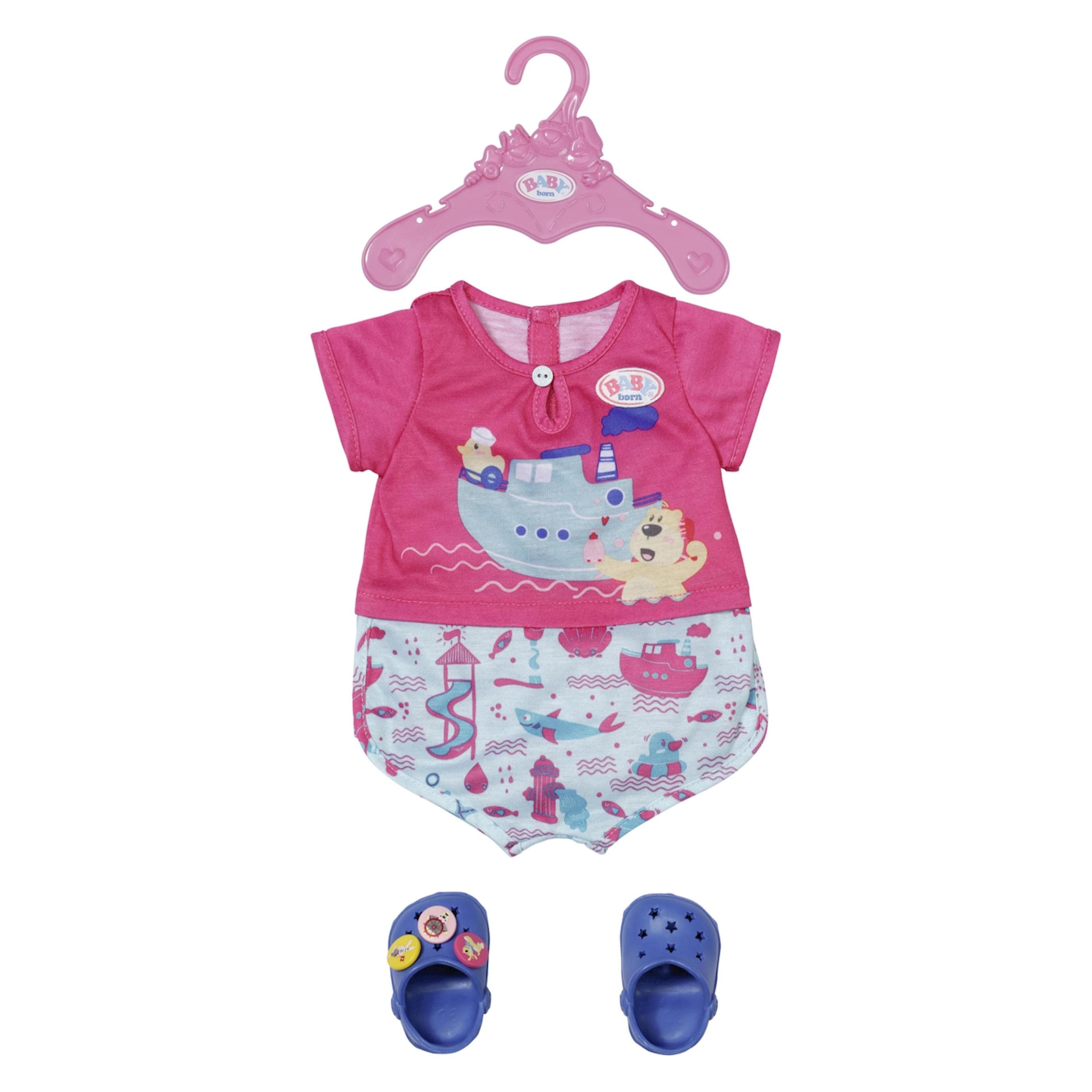 Baby Born Pigiami e zoccoli da bagno
