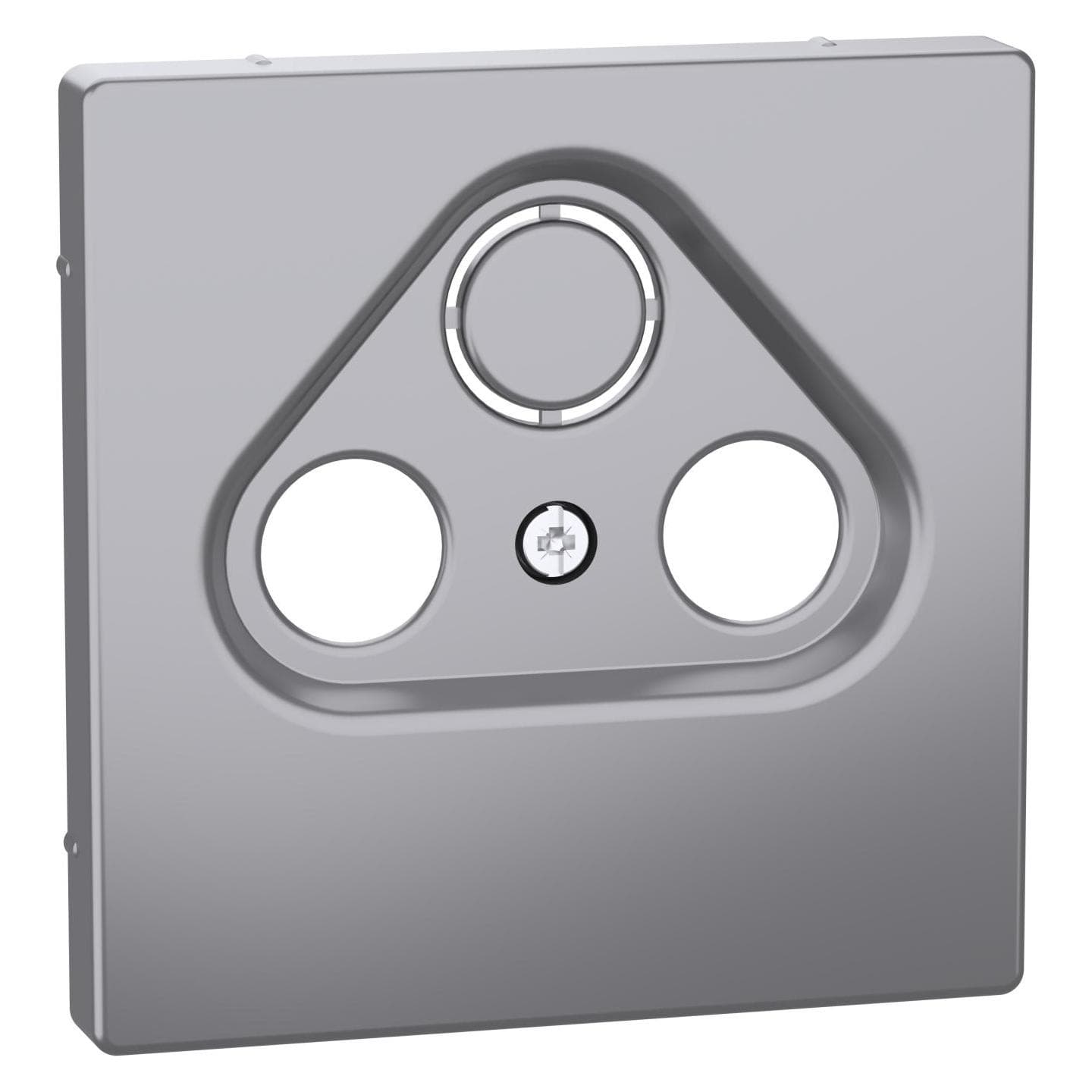 Merten, Accessori per interruttori e prese, MEG4123-6036. Colore del prodotto: Alluminio, Materiale: Termoplastico, Tipo di superficie: Mat