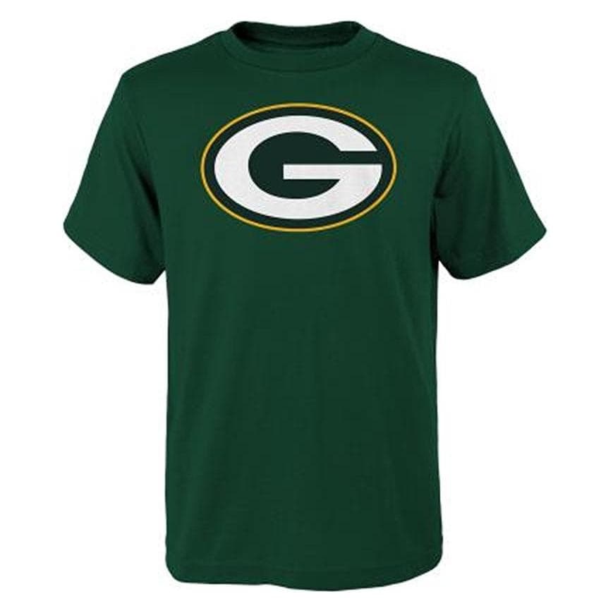Outerstuff, Bambini, Maglietta sportiva, Nfl Primary Logo Ss Tee Packers Bs8 (S), Multicolore, S