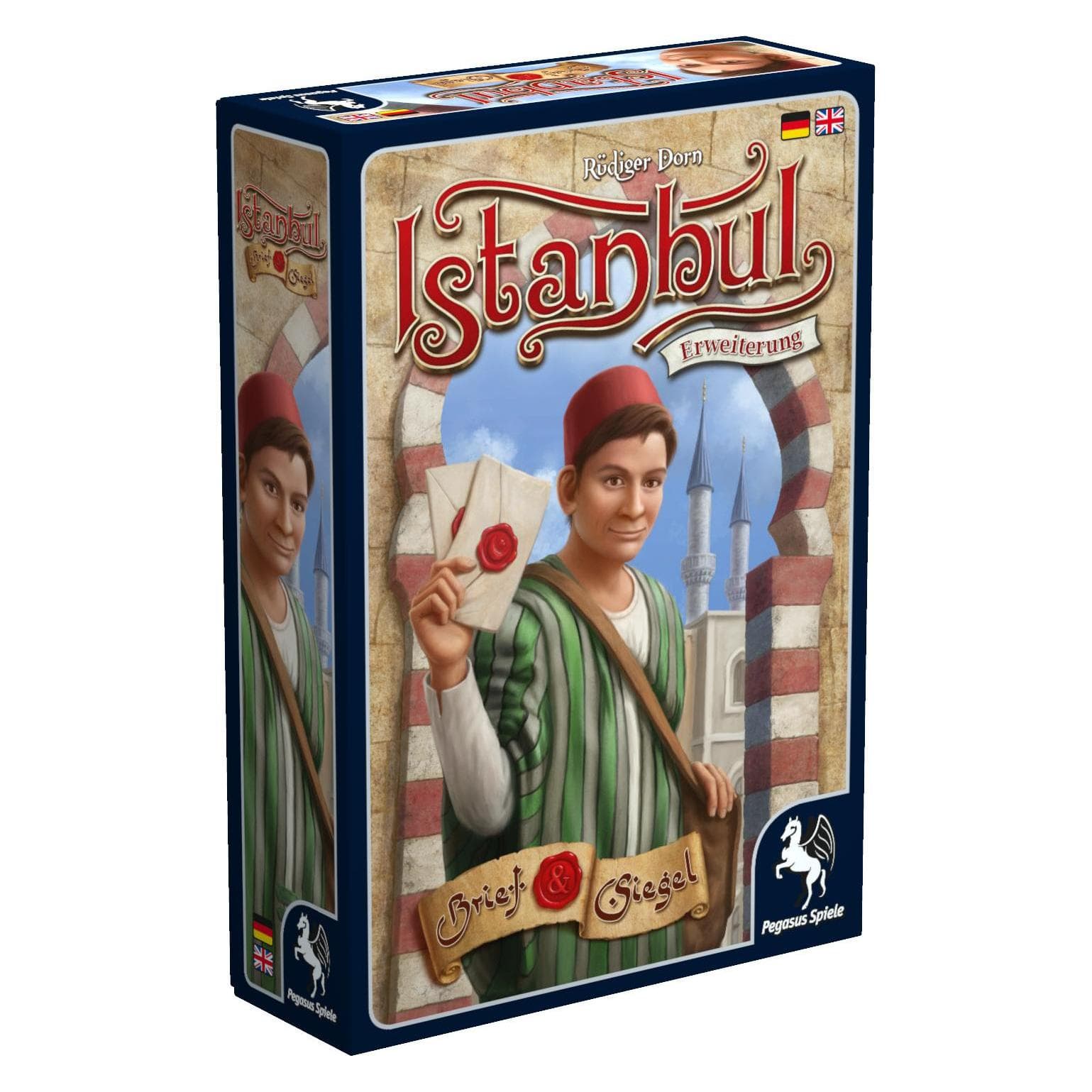 Pegasus Istanbul lettera e sigillo, espansione d, da 10 anni, il gioco di base è richiesto (Inglese, Tedesco, 2 - 5 Giocatori)