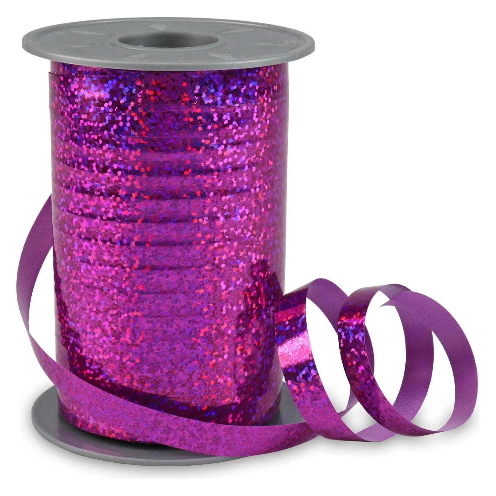 Pattberg, Confezione regalo, Nastro regalo Holly 1 cm x 200 m, Rosa (1x)