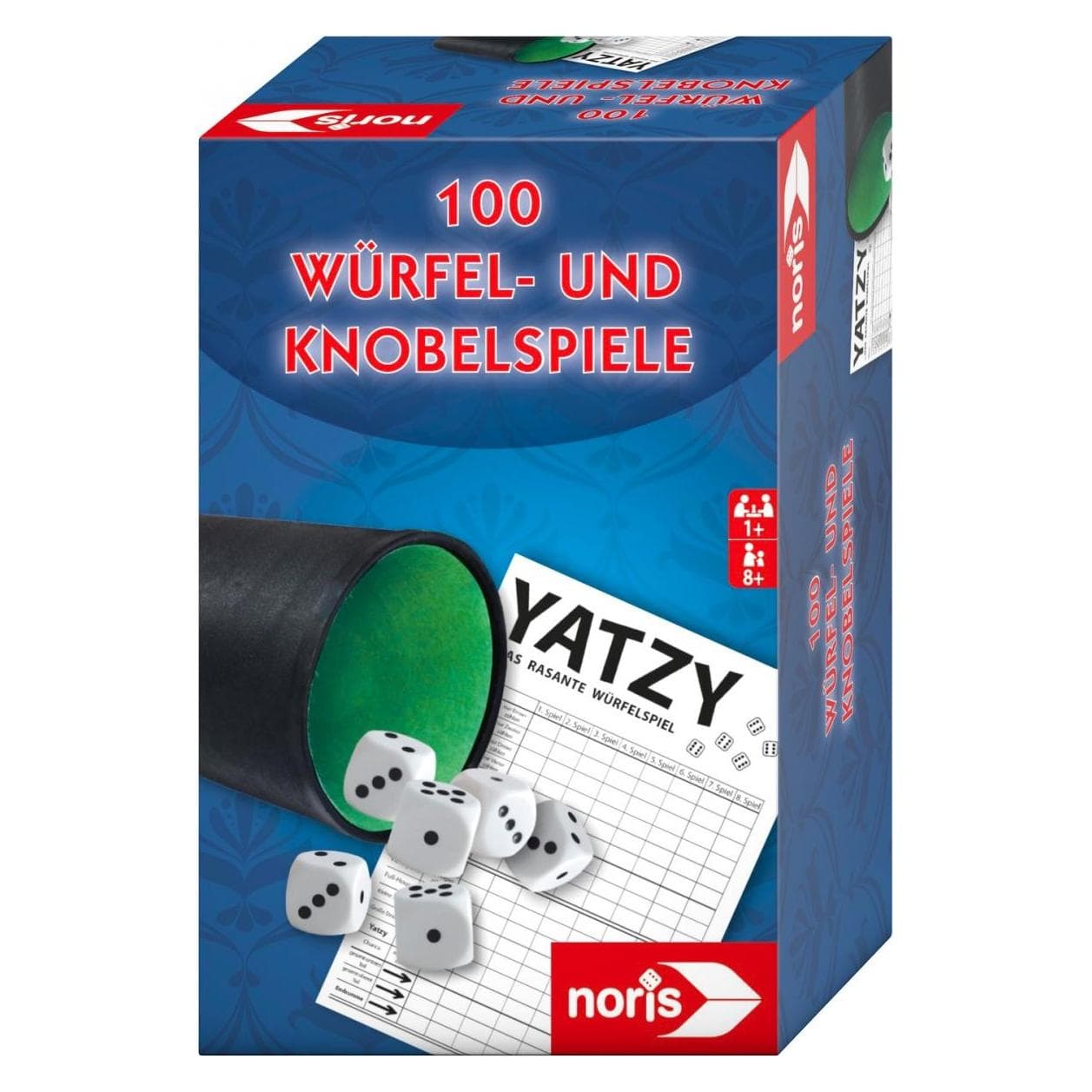 Noris 100 giochi di dadi e puzzle (Tedesco, 1 Giocatori)