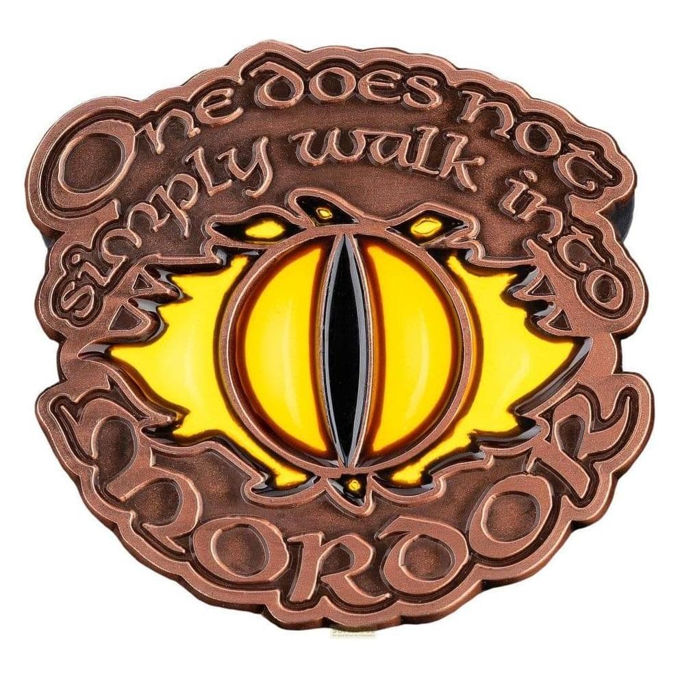 Weta Workshop, Spillo, Le Seigneur des Anneaux pin One Does Not Simply Walk Into Mordor 4 cm, Multicolore