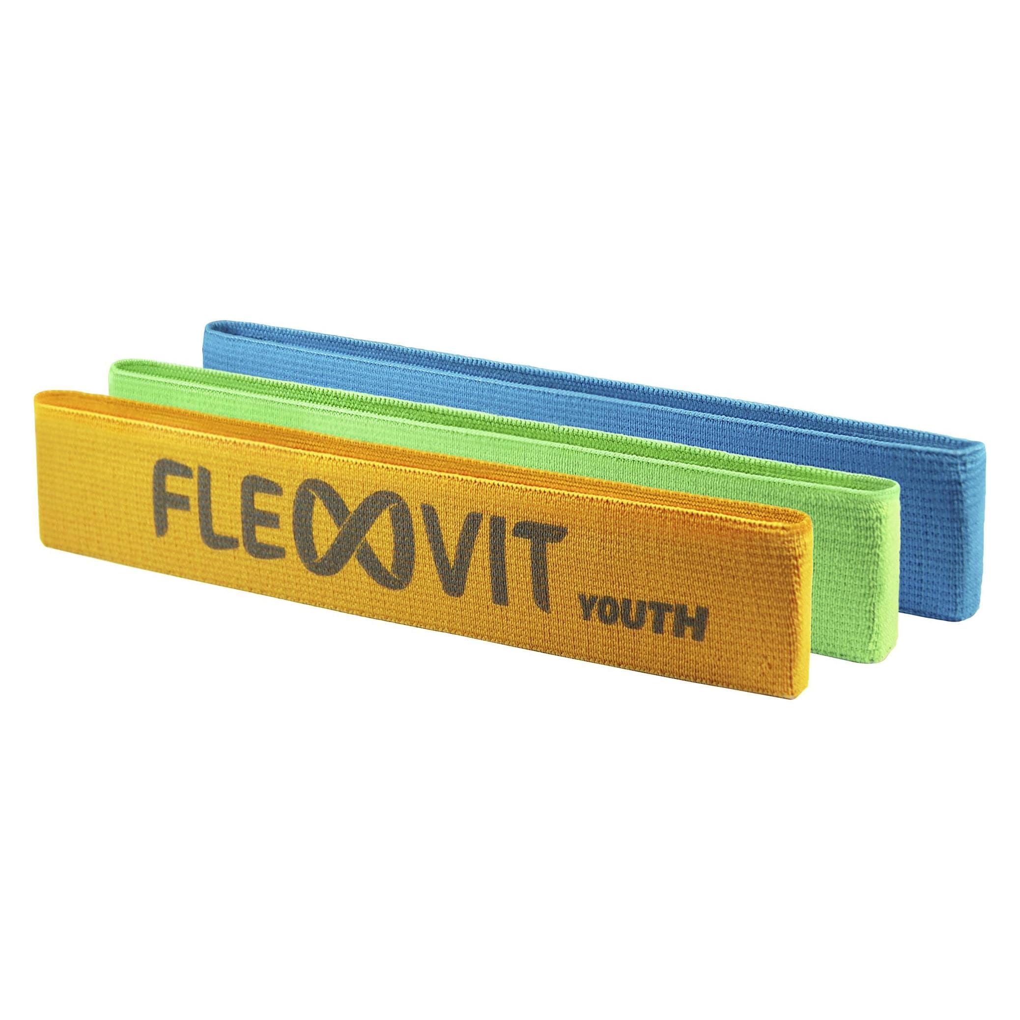 Flexvit, Elastico fitness, (0.26 m, Light, Medio, Strong)
