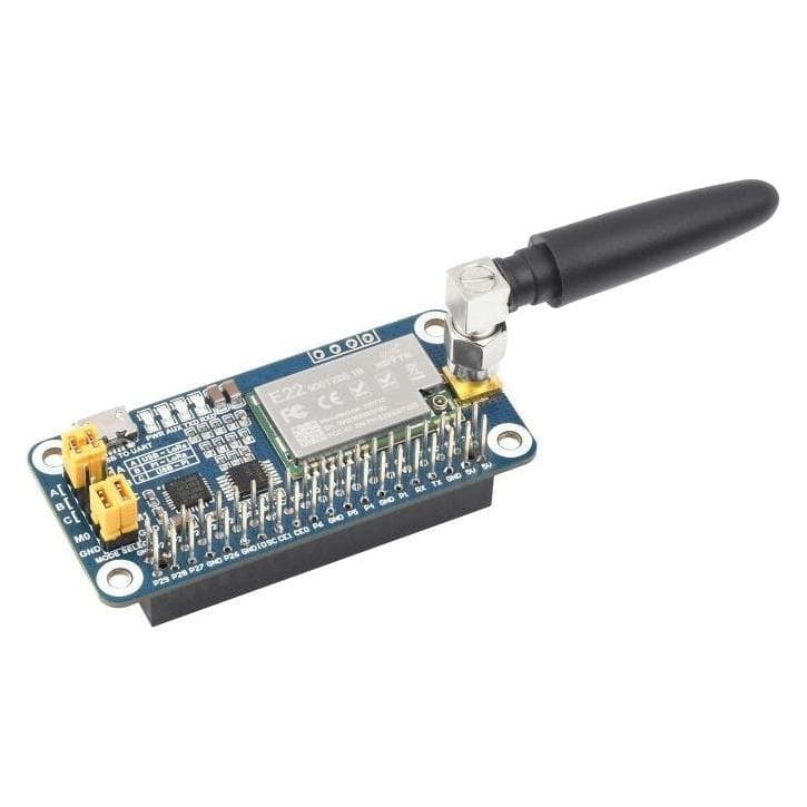 WaveShare SX1262 LoRa HAT per Raspberry Pi, banda di frequenza 868 MHz, Scheda + Kit di sviluppo