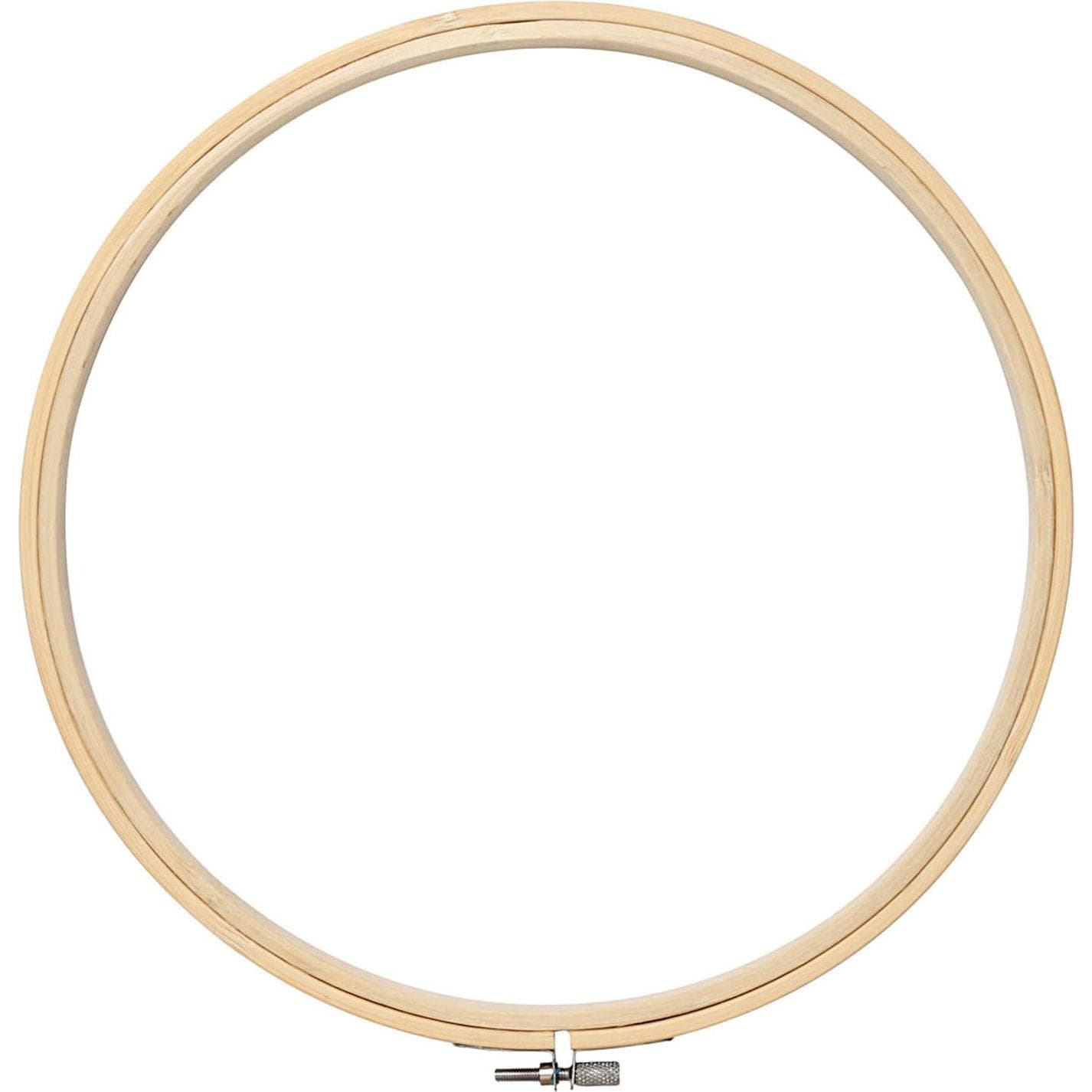 Creativ Company Telaio da ricamo, Accessori cucito, Marrone
