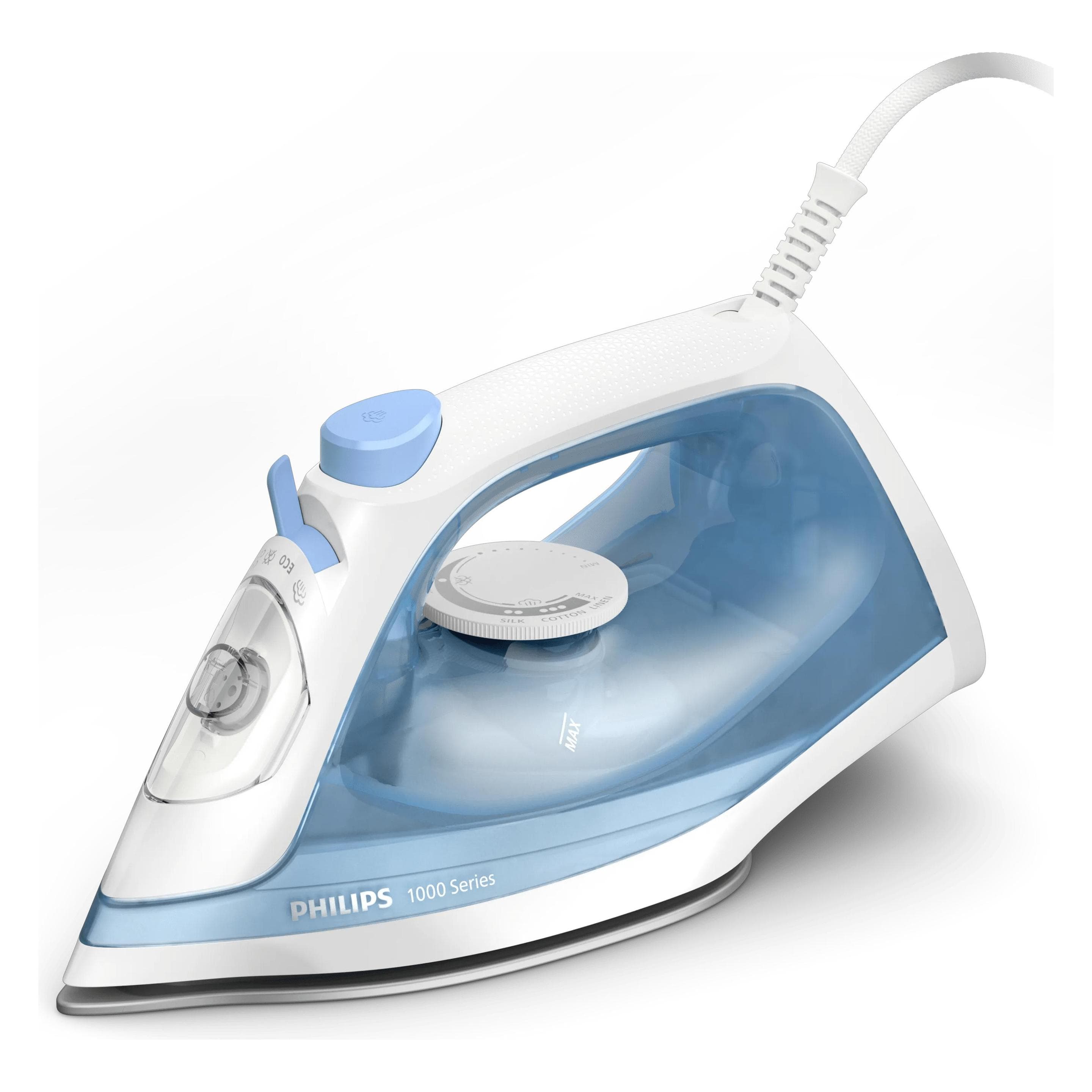 Philips Serie 1000 DST1030/20, Ferro da stiro, Bianco, Blu