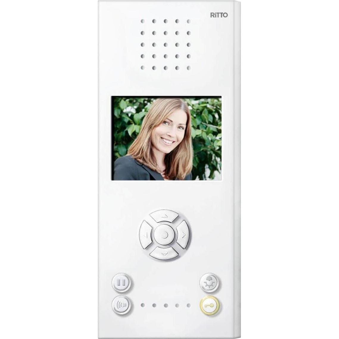 Ritto, Campanello + Citofono, Vivavoce elettrico bianco