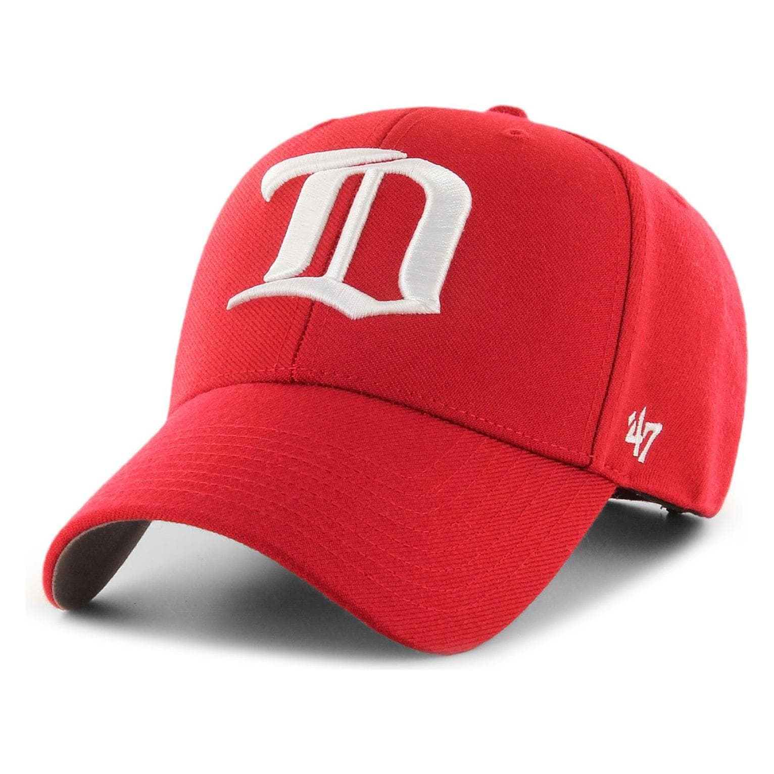 47 Brand, Uomini, Cappellino, Camicia rilassata NHL Detroit Red Wings, Rosso, (Taglia unica)