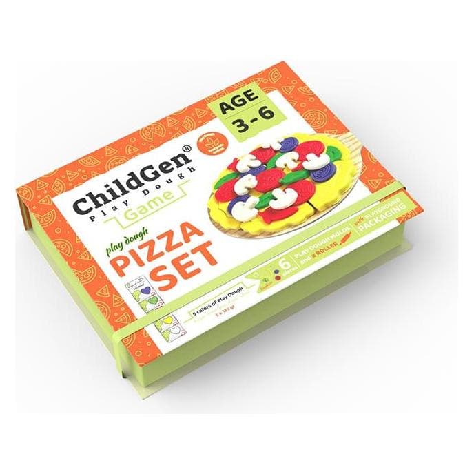 ChildGen Kreatives Pizza-Modelliermasse-Set