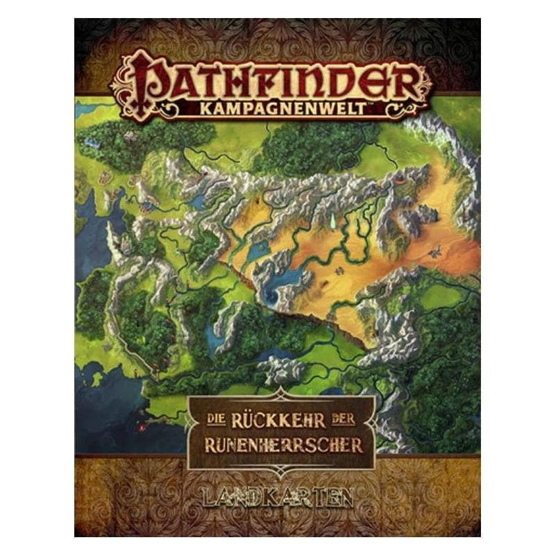 Ulisses Spiele Pathfinder - Il ritorno dei Signori delle Rune, set di mappe (DE Edition) (Tedesco)