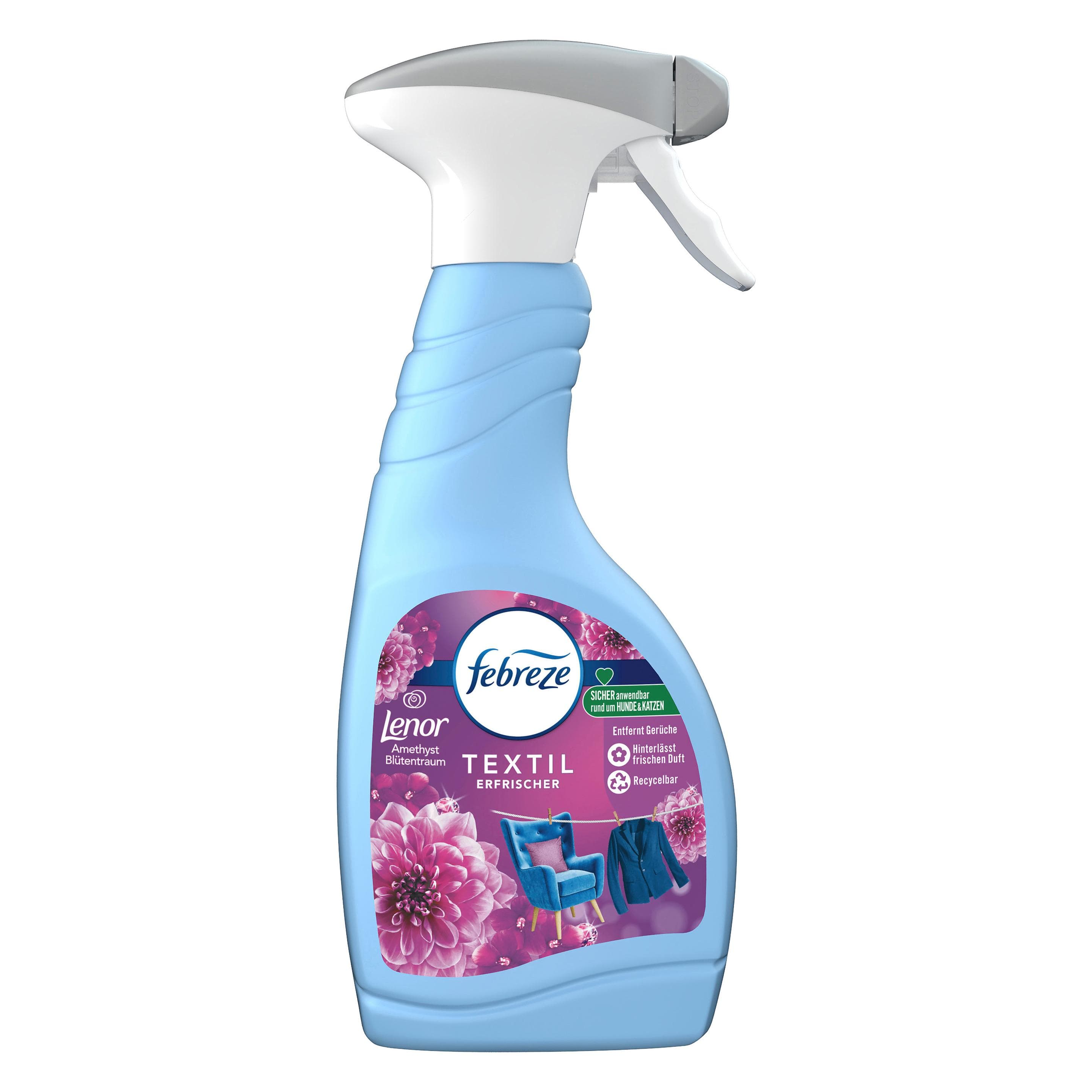 Febreze Ametista e fiori, Bucato