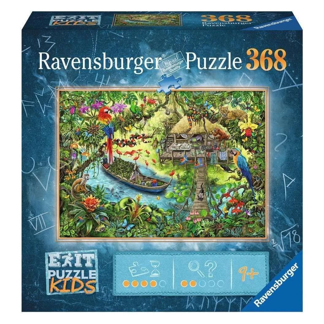 Ravensburger Exit Kids- La spedizione nella giungla (368 pezzi)