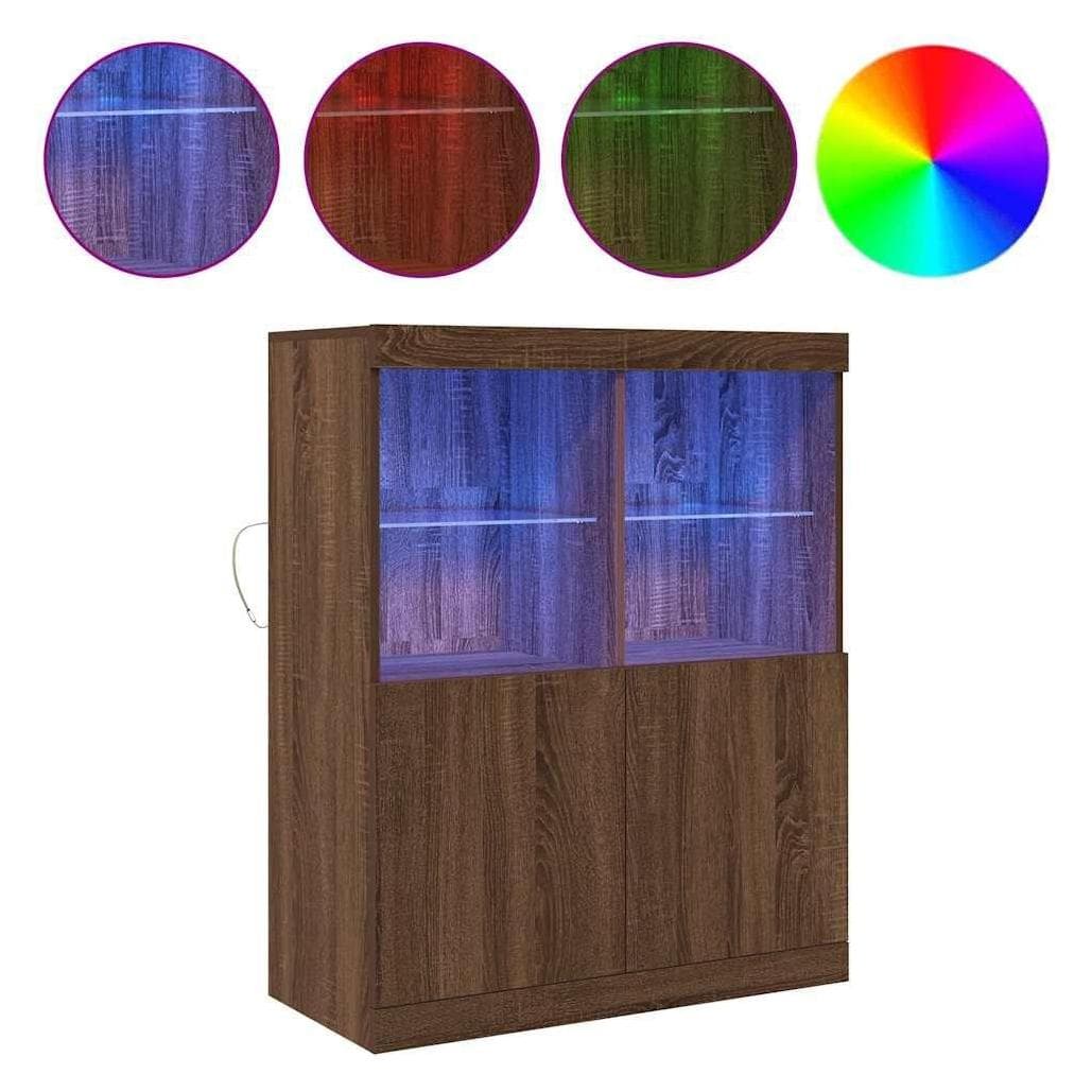 vidaXL, Cassettiera + Credenza, Mattéo (81 x 37 x 100 cm)