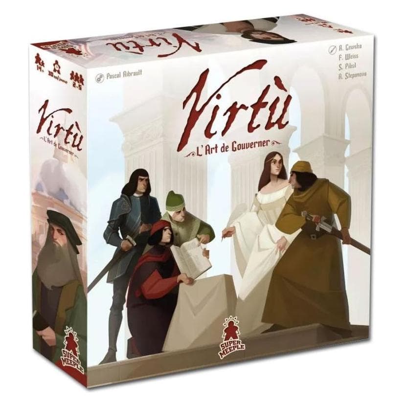 Strohmann Games STRD0011 - Virtù, gioco da tavolo, per 2-5 giocatori, da 14 anni (edizione DE) (Tedesco, 2 - 5 Giocatori)